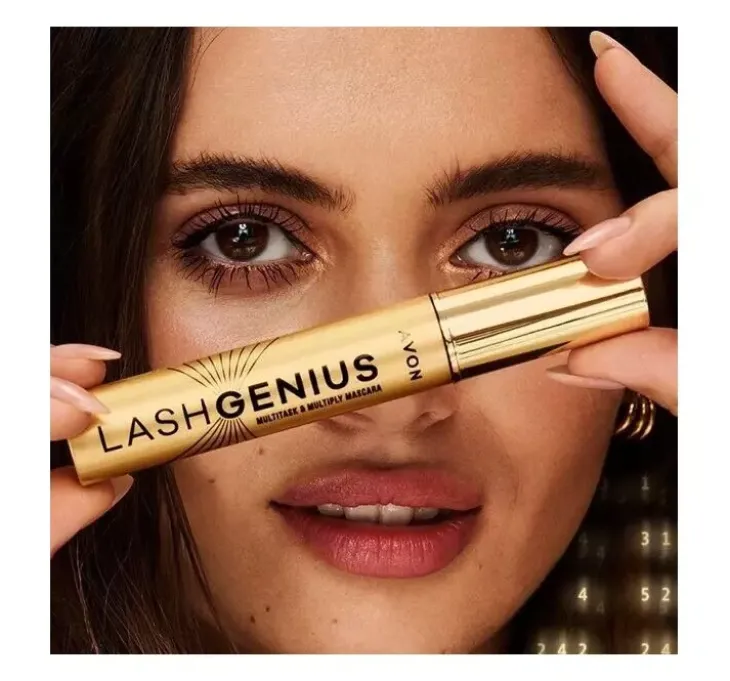 Avon Lash Genius tusz do rzęs Blackest Black 10 ml