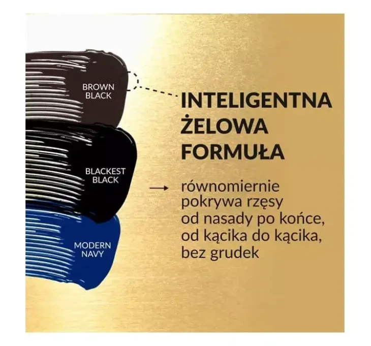 Avon Lash Genius tusz do rzęs Blackest Black 10 ml