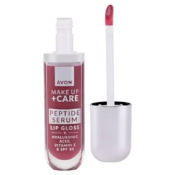 Avon Make Up + Care Peptide Serum błyszczyk-serum do ust z peptydami i SPF20 Mauve Splash 7 ml
