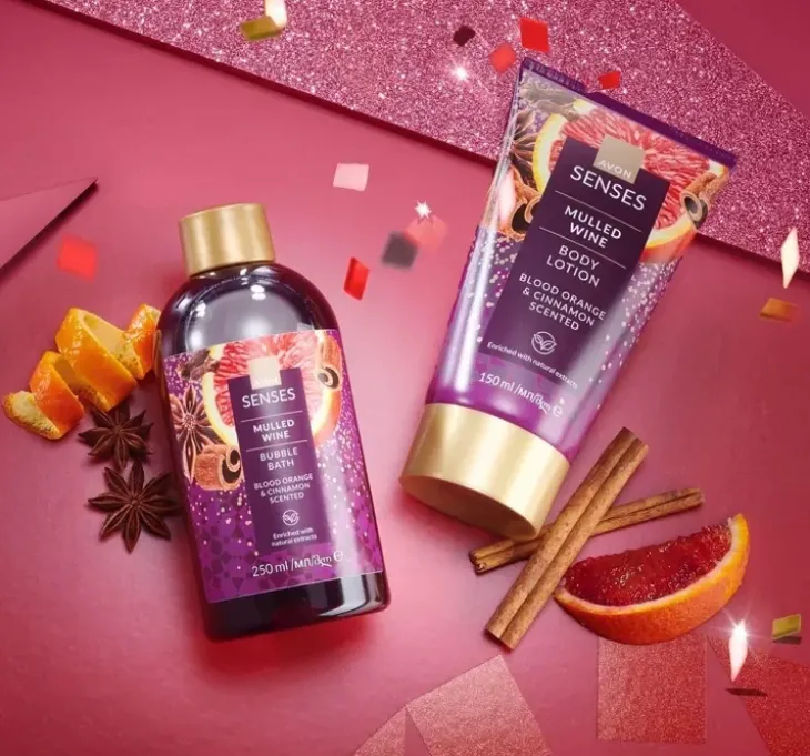 Avon Senses balsam do ciała Mulled Wine 150 ml