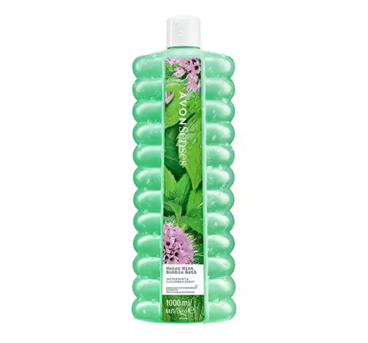 Avon Senses Bubble Bath płyn do kąpieli Water Mint 1000 ml
