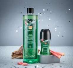 Avon Senses żel do mycia ciała i włosów dla mężczyzn 3w1 Crisp Forest 500 ml