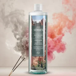 Avon Senses żel do mycia ciała i włosów dla mężczyzn Extreme Limits 500 ml