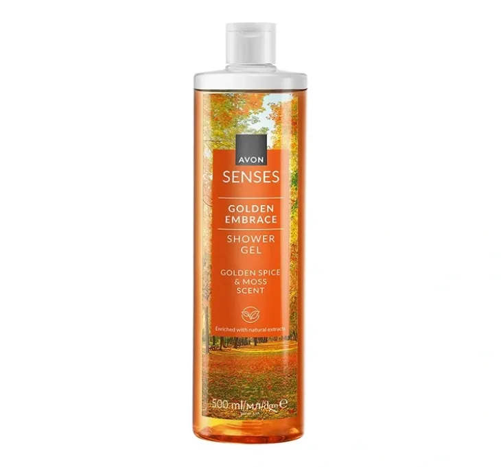 Avon Senses żel pod prysznic Golden Embrace 500 ml