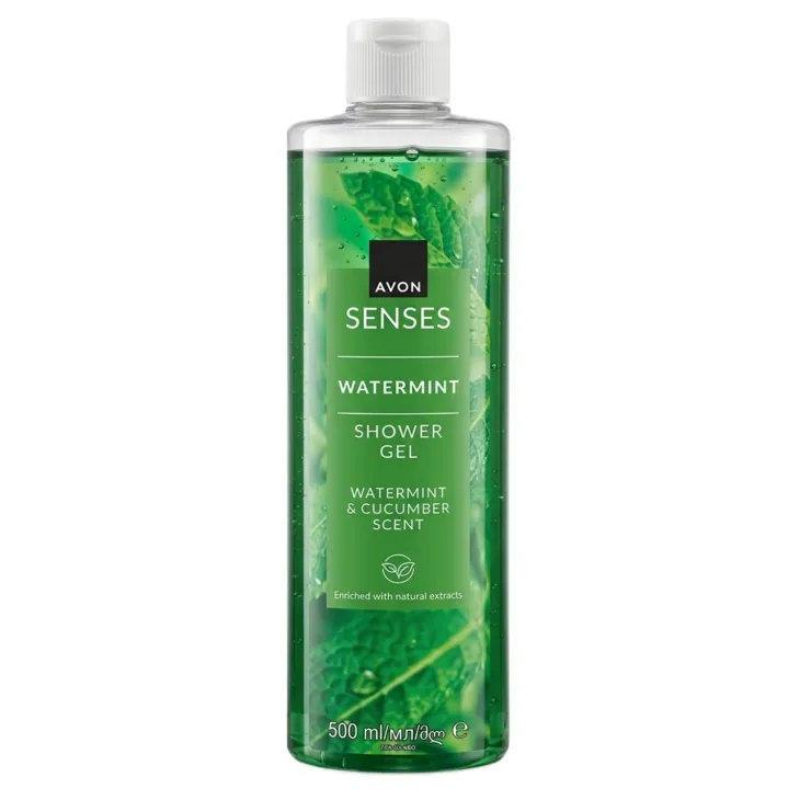 Avon Senses żel pod prysznic Water Mint 500 ml