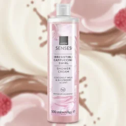 Avon Senses kremowy żel pod prysznic Irresistible Cappuccino Swirl 500 ml