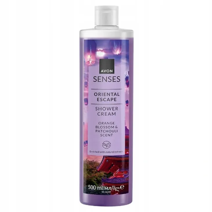 Avon Senses kremowy żel pod prysznic Oriental Escape 500 ml