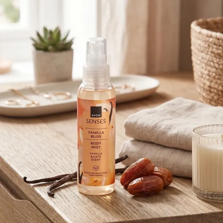 Avon Senses mgiełka do ciała Vanilla Bliss 100 ml