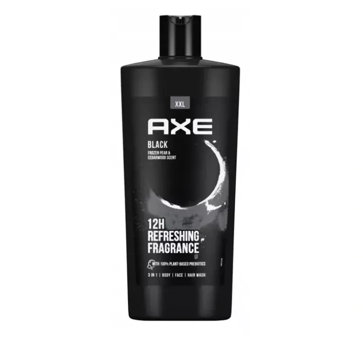 Axe Black żel pod prysznic dla mężczyzn 3w1 700 ml