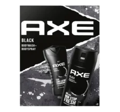 Axe Black zestaw prezentowy dla mężczyzn żel pod prysznic 250 ml + dezodorant w areozolu 150 ml