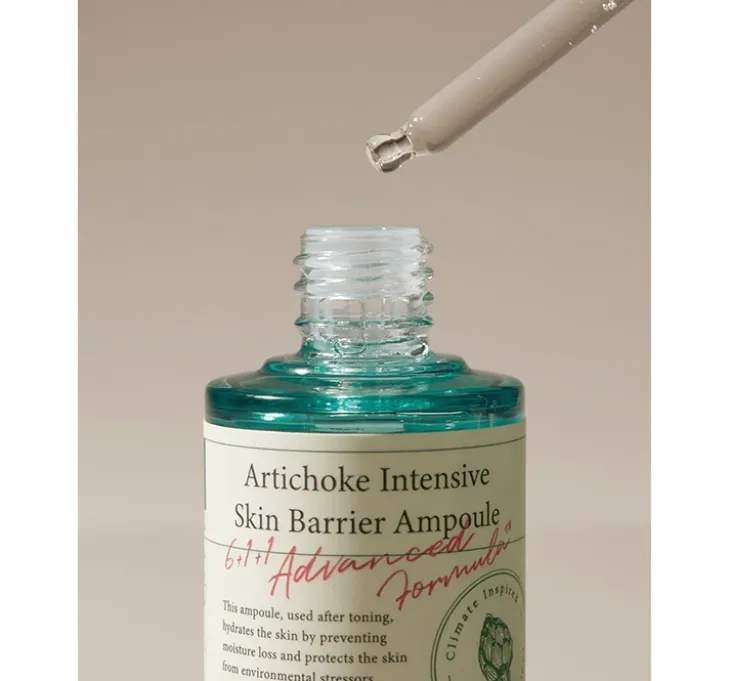 AXIS-Y 6+1+1 Artichoke Intensive Skin Barrier Ampoule nawilżająca ampułka do twarzy z karczochem 30 ml