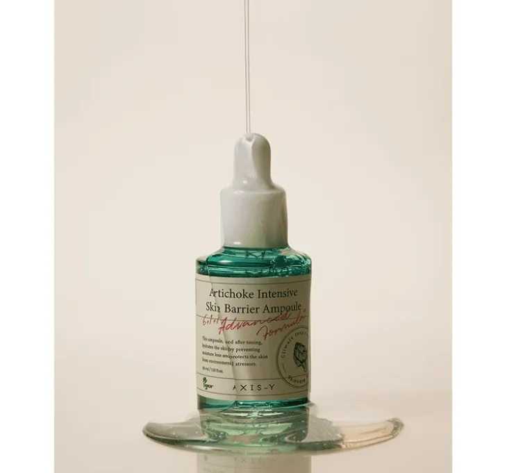 AXIS-Y 6+1+1 Artichoke Intensive Skin Barrier Ampoule nawilżająca ampułka do twarzy z karczochem 30 ml