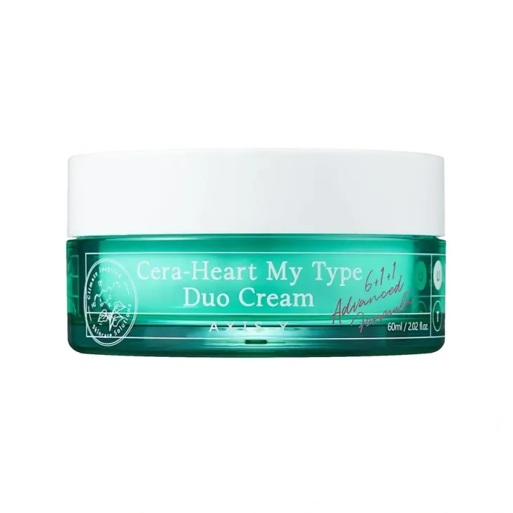 AXIS-Y 6+1+1 Cera Heart My Type Duo Cream podwójny krem nawilżający do twarzy 60 ml