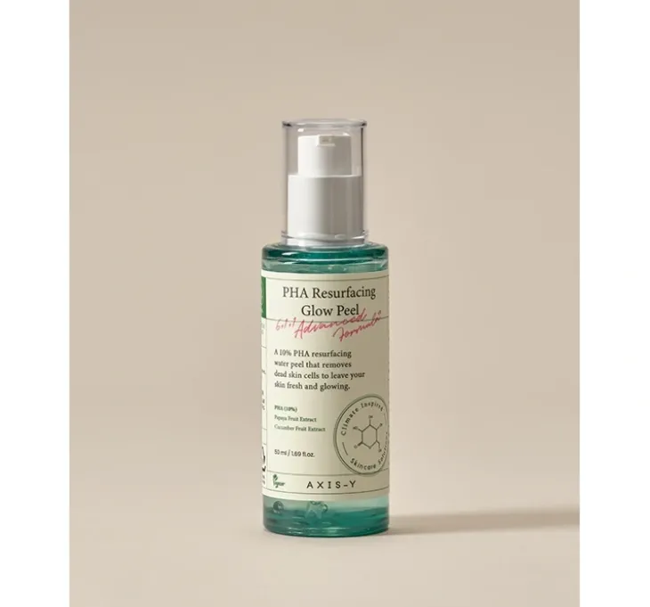 AXIS-Y 6+1+1 PHA Resurfacing Glow Peel żelowy peeling do twarzy z kwasami PHA 50 ml