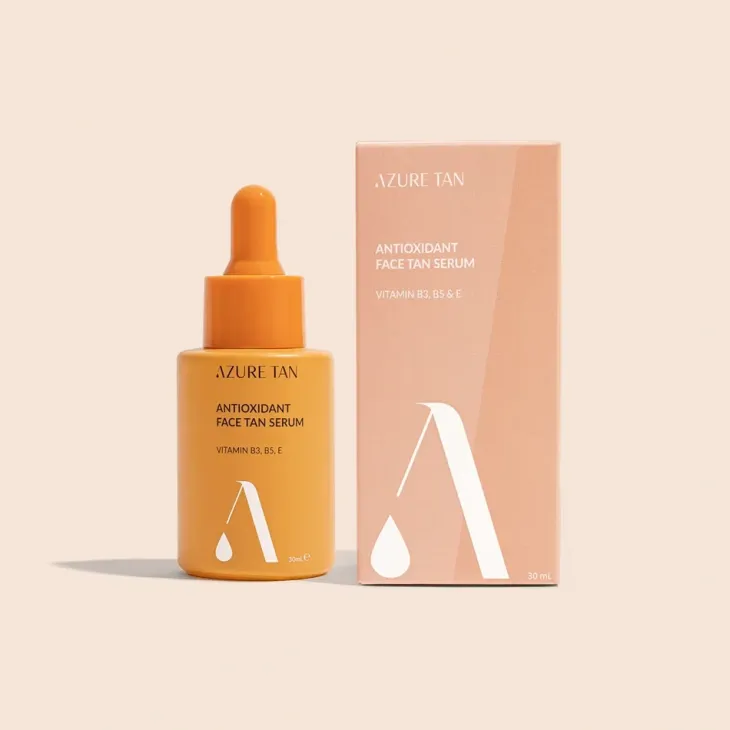 Azure Tan Antioxidant Face Tan Serum antyoksydacyjne samoopalające serum do twarzy 30 ml