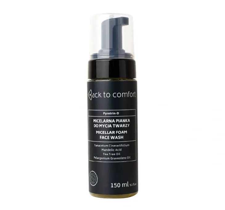 Back To Comfort Pyretrin-D micelarna pianka do mycia twarzy 150 ml