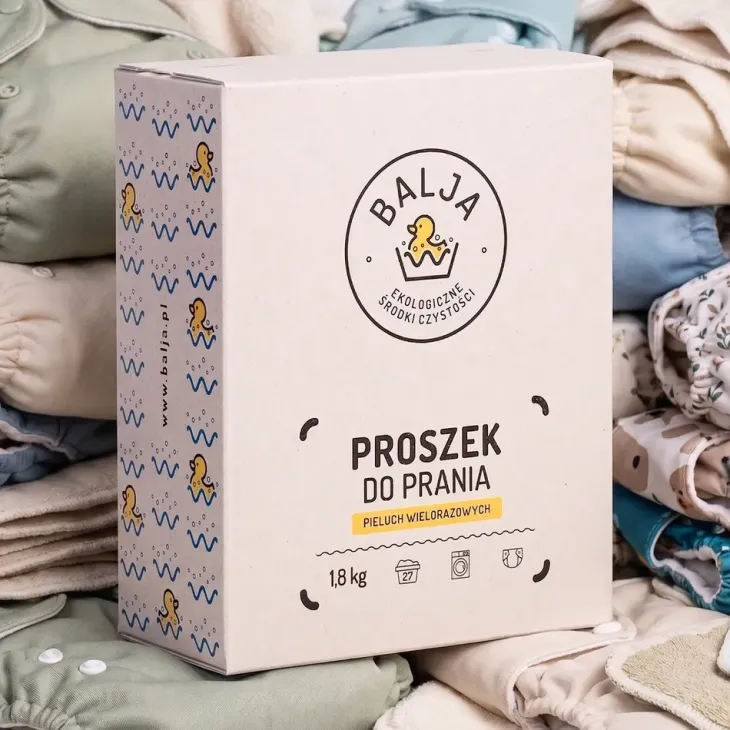 Balja ekologiczny proszek do prania pieluch wielorazowych 1800 g