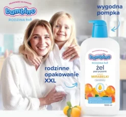 Bambino Rodzina żel pod prysznic hiperdelikatny Mirabelka 1000 ml
