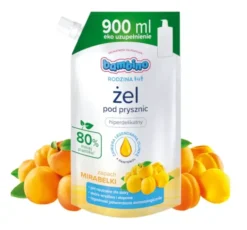 Bambino Rodzina żel pod prysznic hiperdelikatny Mirabelka refill 900 ml