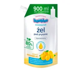 Bambino Rodzina żel pod prysznic hiperdelikatny Mirabelka refill 900 ml