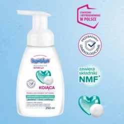 Bambino Rodzina Intimo pH kojąca pianka do higieny intymnej 250 ml