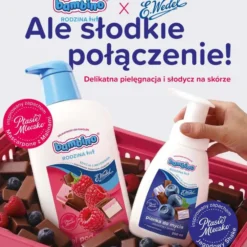 Bambino Rodzina x Wedel żel pod prysznic Jagodowy Shake 1000 ml