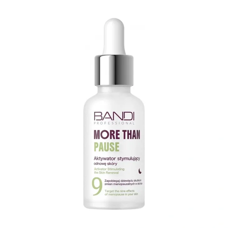 Bandi More Than Pause aktywator-peeling kwasowy stymulujący odnowę skóry dla kobiet w okresie menopauzy 30 ml