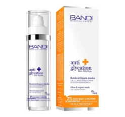 Bandi Professional Anti Glycation rozświetlająca maska 2w1 do twarzy 50 ml