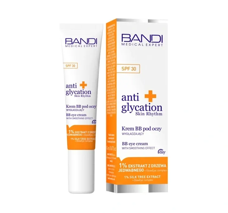 Bandi Professional Anti Glycation wygładzający krem BB SPF30 pod oczy 14 ml