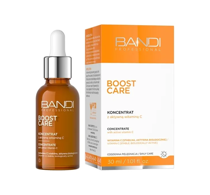 Bandi Professional Boost Care koncentrat do twarzy z aktywną witaminą C 30 ml