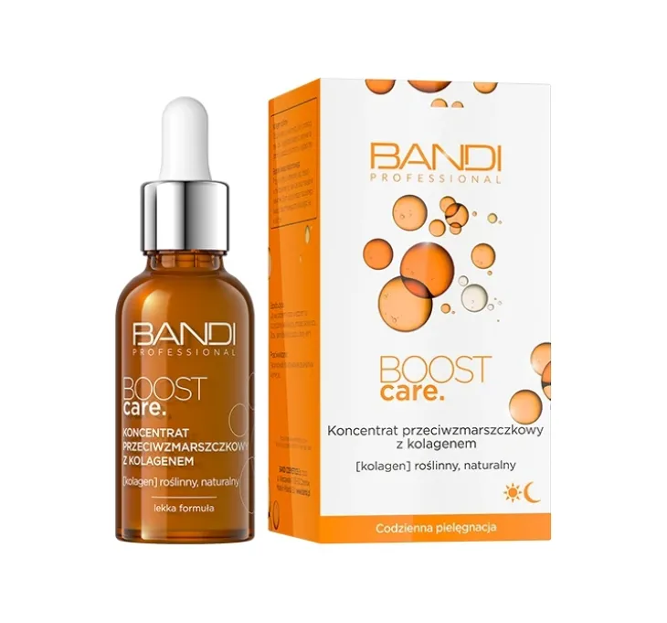 Bandi Professional Boost Care koncentrat przeciwzmarszczkowy z kolagenem 30 ml