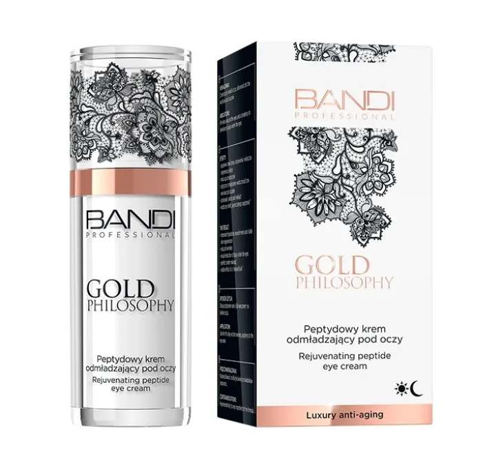 Bandi Professional Gold Philosophy peptydowy krem odmładzający pod oczy 30 ml