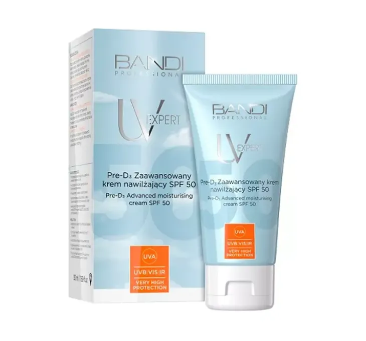 Bandi Professional UV Expert Pre-D3 zaawansowany krem nawilżający SPF50 50 ml