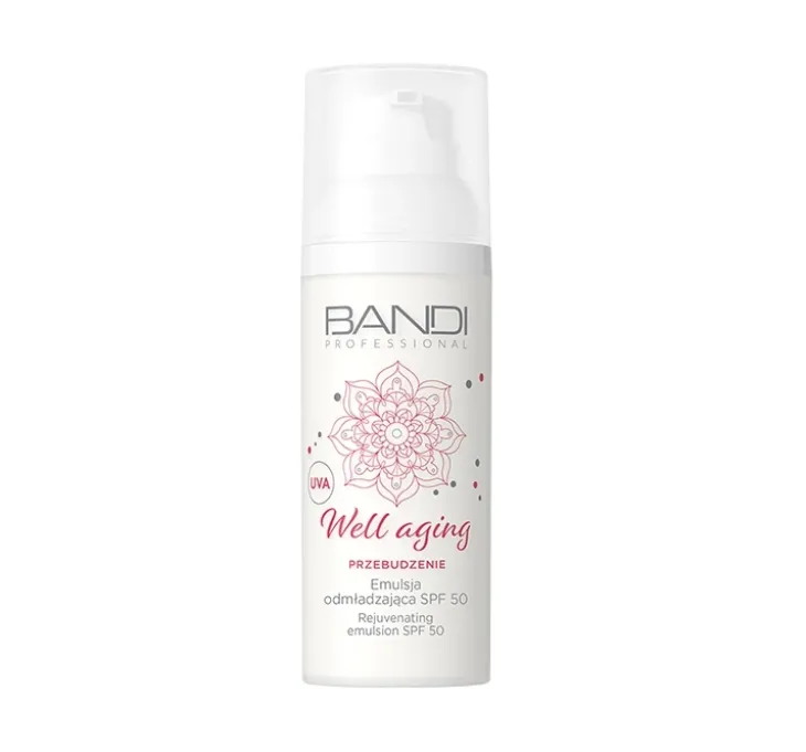 Bandi Professional Well Aging lekka emulsja przeciwzmarszczkowa SPF50 50 ml