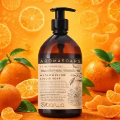 Barwa Aromasoaps mydło w płynie na pobudzenie Mandarynka 500 ml