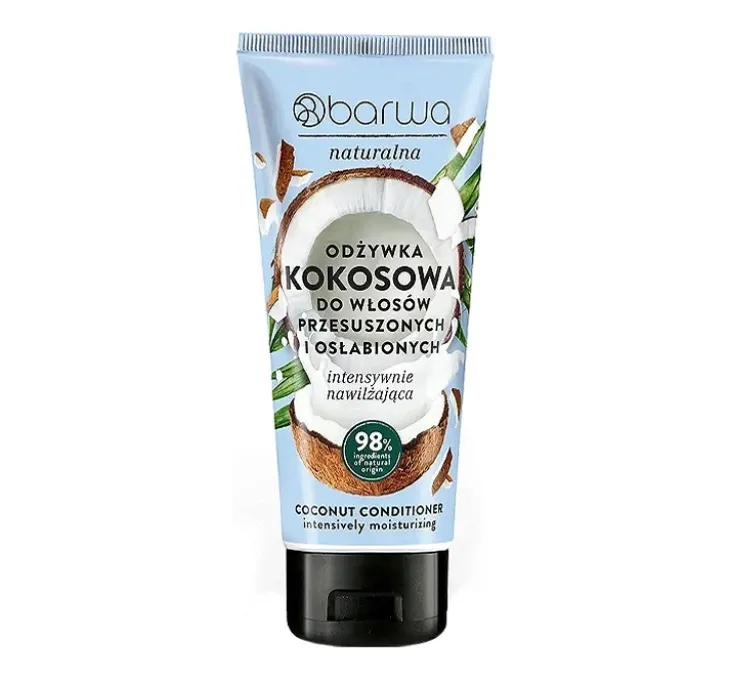 Barwa Naturalna kokosowa odżywka do włosów suchych i osłabionych 200 ml