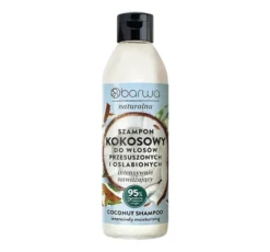 Barwa Naturalna kokosowy szampon do włosów suchych i osłabionych 300 ml