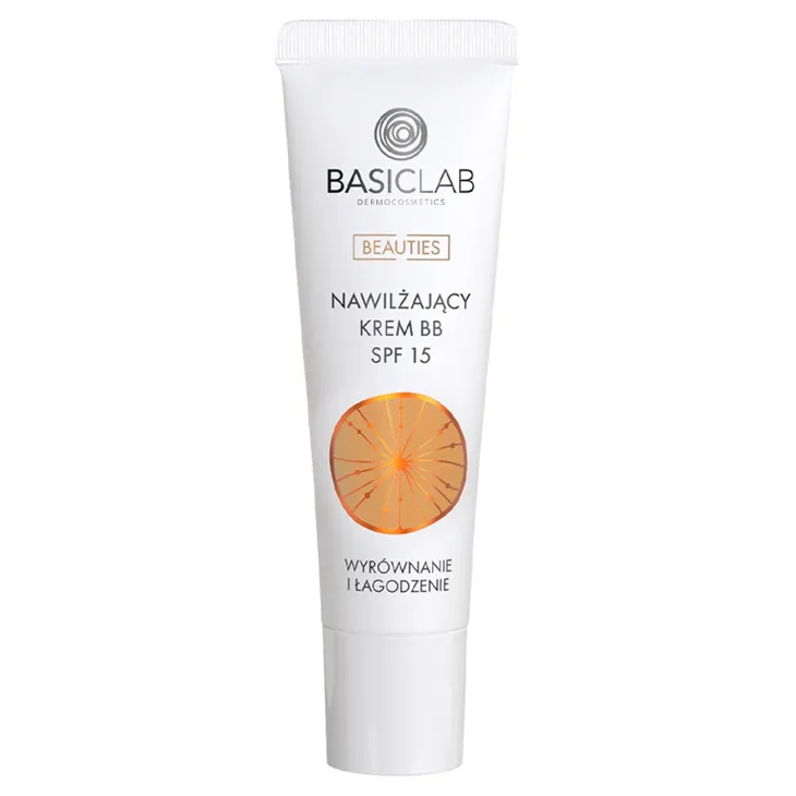 BasicLab Beauties nawilżający krem BB SPF15 310 Honey 33 ml