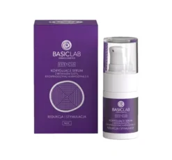 BasicLab Esteticus korygujące serum do twarzy na noc z retinalem 0,07% 15 ml