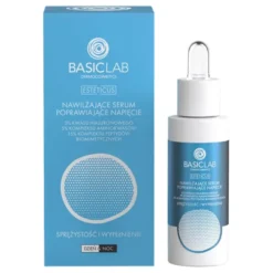 BasicLab Esteticus nawilżające serum poprawiające napięcie 3% kwasu hialuronowego 30 ml