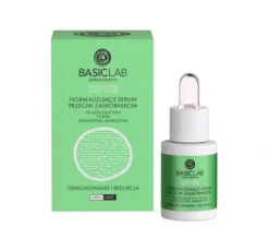 BasicLab Esteticus normalizujące serum przeciw zaskórnikom na dzień i na noc 15 ml