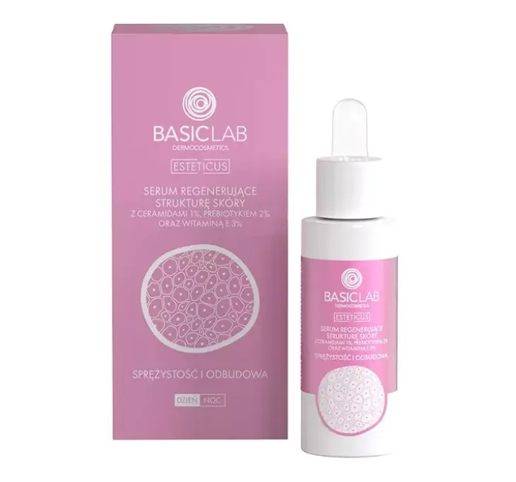 BasicLab Esteticus serum regenerujące strukturę skóry z ceramidami 1% 30 ml