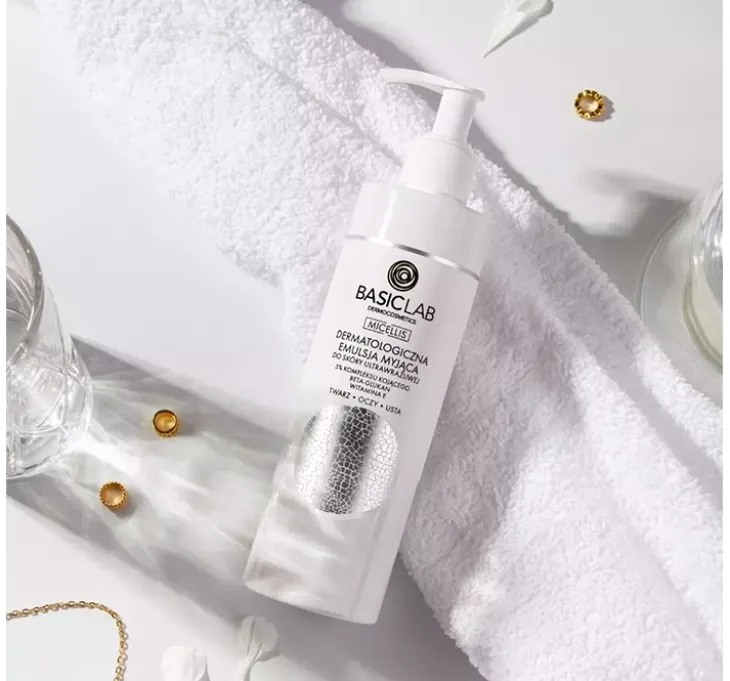 BasicLab Micellis dermatologiczna emulsja myjąca do skóry ultrawrażliwej 100 ml