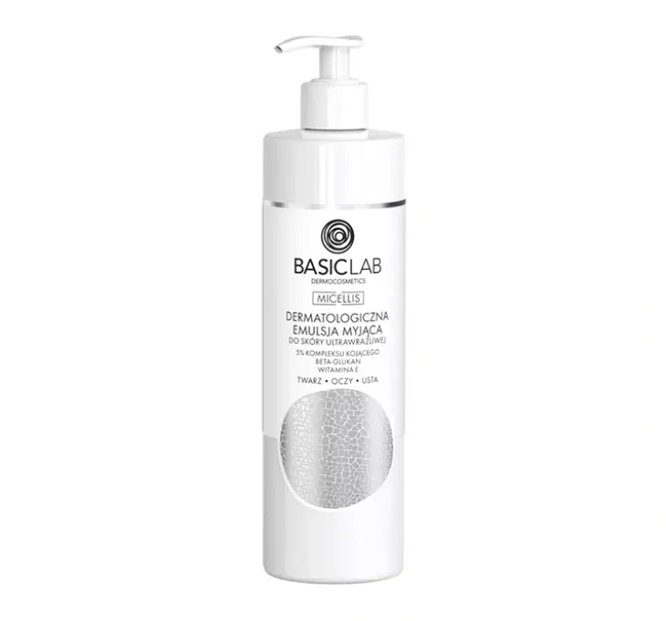 BasicLab Micellis dermatologiczna emulsja myjąca do skóry ultrawrażliwej 300 ml
