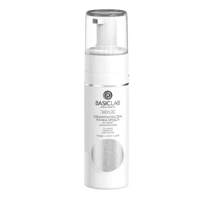 BasicLab Micellis dermatologiczna pianka myjąca do skóry ultrawrażliwej 150 ml