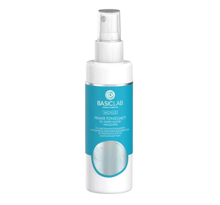 BasicLab Micellis primer tonizujący do skóry suchej i wrażliwej 150 ml