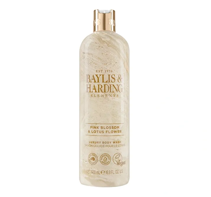 Baylis & Harding Elements Pink Blossom & Lotus Flower żel pod prysznic 500 ml