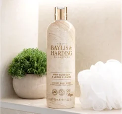 Baylis & Harding Elements Pink Blossom & Lotus Flower żel pod prysznic 500 ml