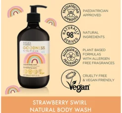 Baylis & Harding Goodness Kids Strawberry Swirl żel do mycia dla dzieci 500 ml