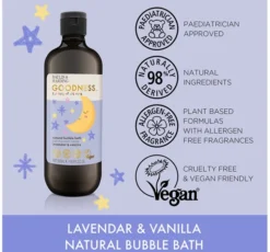 Baylis & Harding Goodness Kids Lavender & Vanilla płyn do kąpieli dla dzieci 500 ml